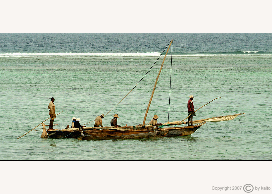 Fischerboot auf Zanzibar (#02)