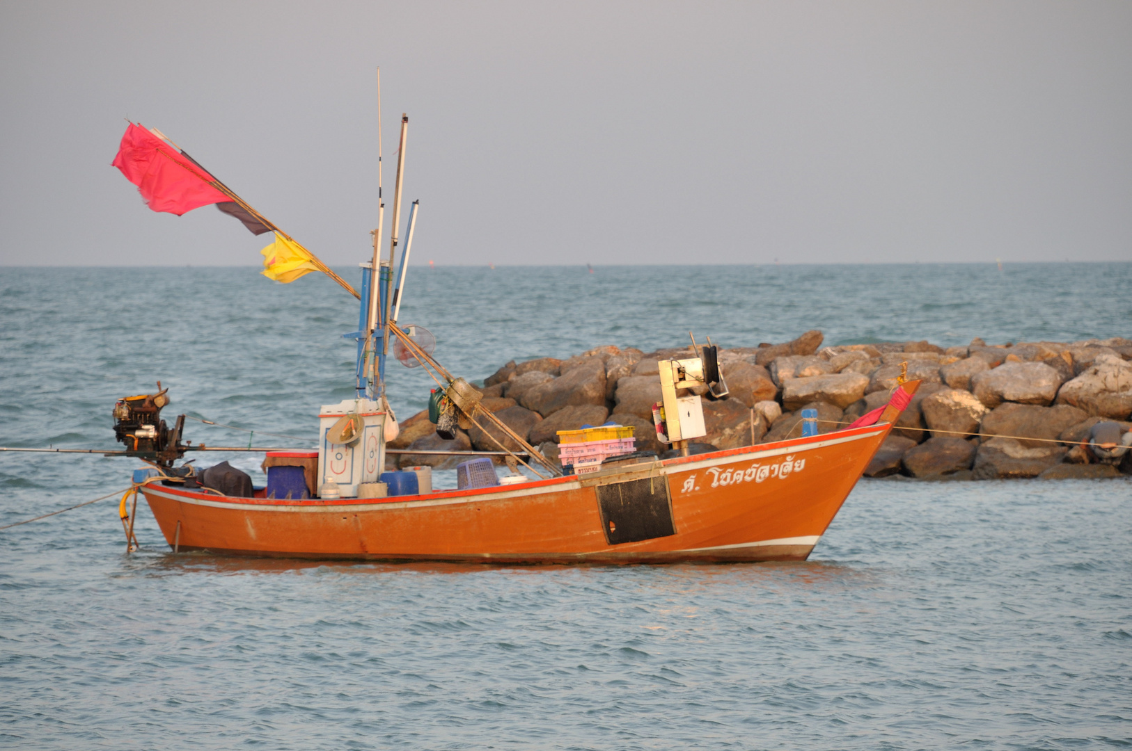 Fischerboot bei Cha-Am