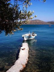 Fischerboot bei Elounda