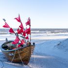 Fischerboot bei Kölpinsee auf Usedom