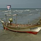 Fischerboot bei Kota Bharu, Malaysia