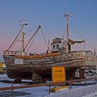 Fischerboot im Hafen von Reykjavik