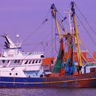 Fischerboot im Hafen von Thyboron