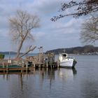 Fischerboot im Ratzeburger Domsee