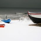 Fischerboot im Winterschlaf ( Usedom)