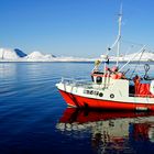 Fischerboot Impression – Unterwegs zum Nordkapp im Winter –