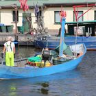 Fischerboot in Altwarp (Landkreis Uckermünde)