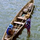 Fischerboot in Amarapura