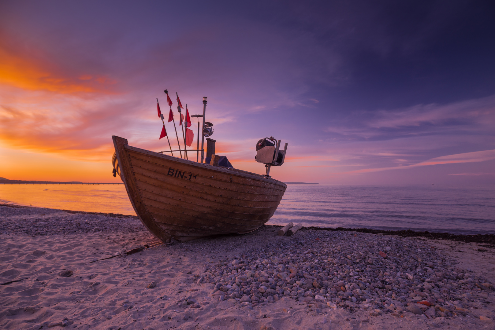 Fischerboot in Binz