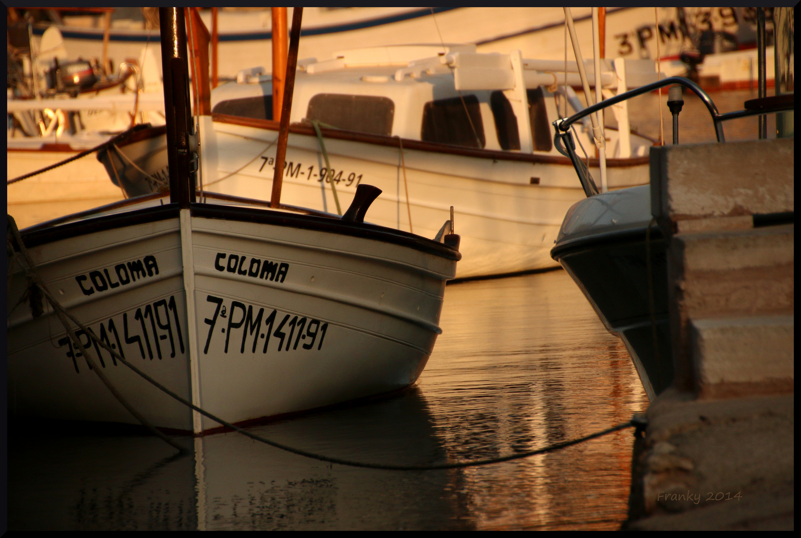 Fischerboot in Cala Figuera