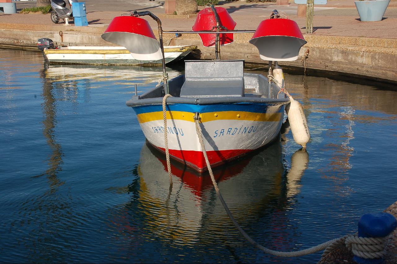 Fischerboot in Canet Plage