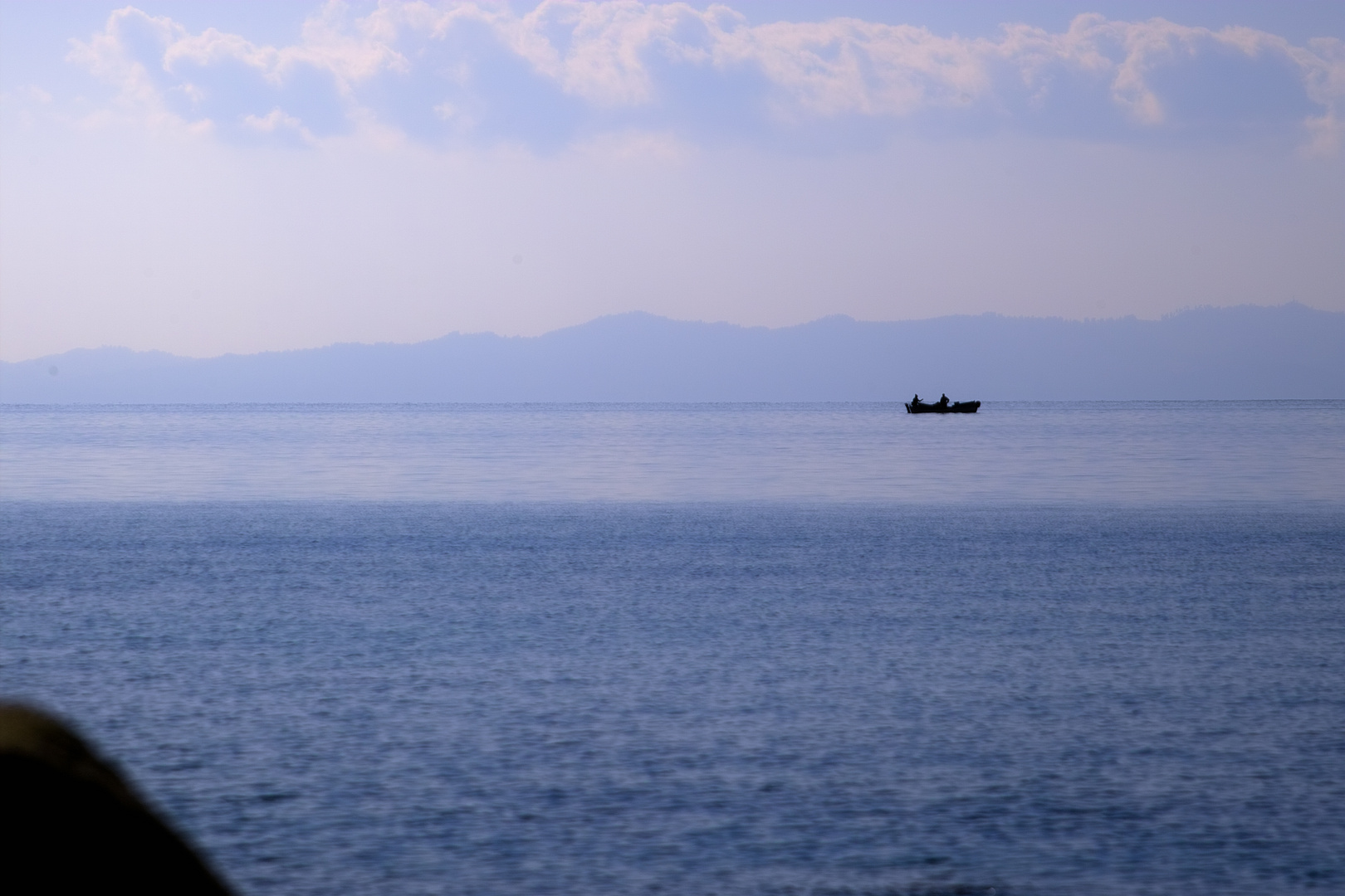 Fischerboot in Chalkidiki, Greece