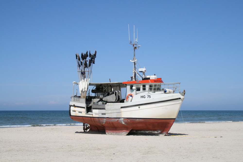 Fischerboot in Dänemark 1