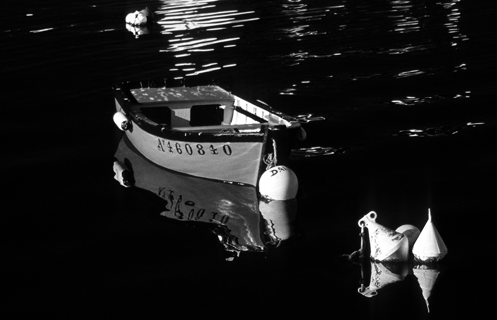 Fischerboot in der Bretagne