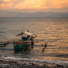 Fischerboot in der Bucht von Sarangani