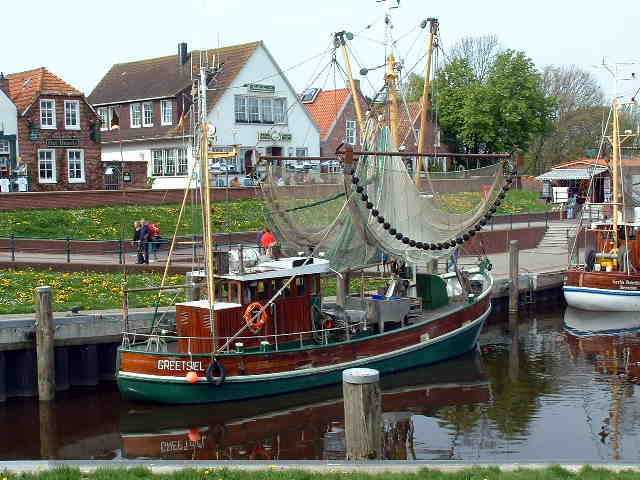 Fischerboot in Greetsiel