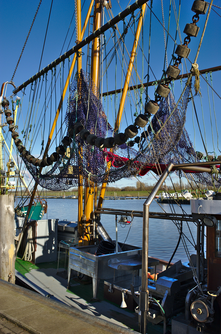 Fischerboot in Greetsiel