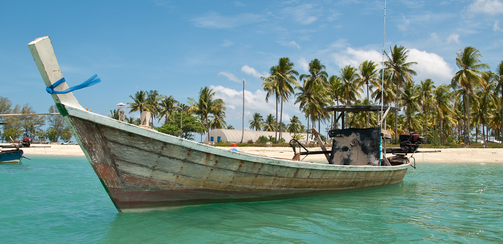 Fischerboot in Khao Lak