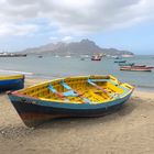 Fischerboot in Mindelo Kap Verde 