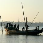 Fischerboot in Myanmar