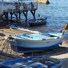 Fischerboot in Scilla ein altes Fischerdorf