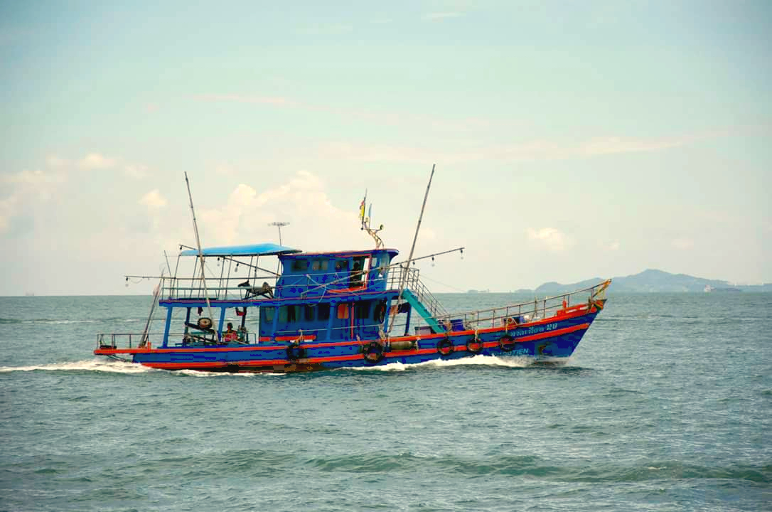 Fischerboot in Thailand