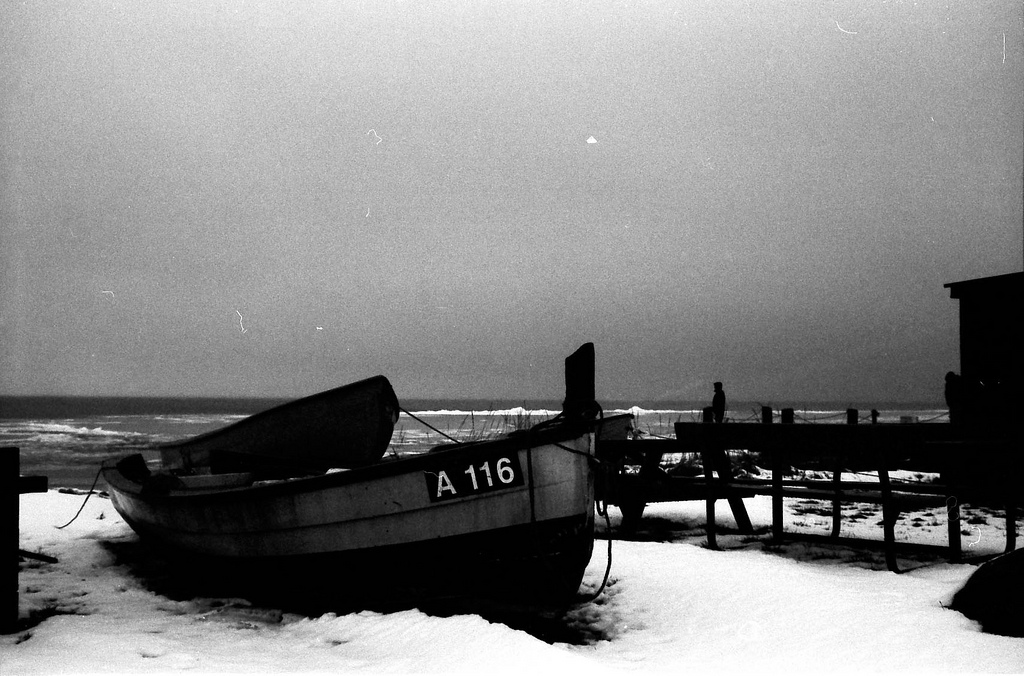 Fischerboot nahe Steg