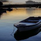 Fischerboot Pu am Strand von Banjole