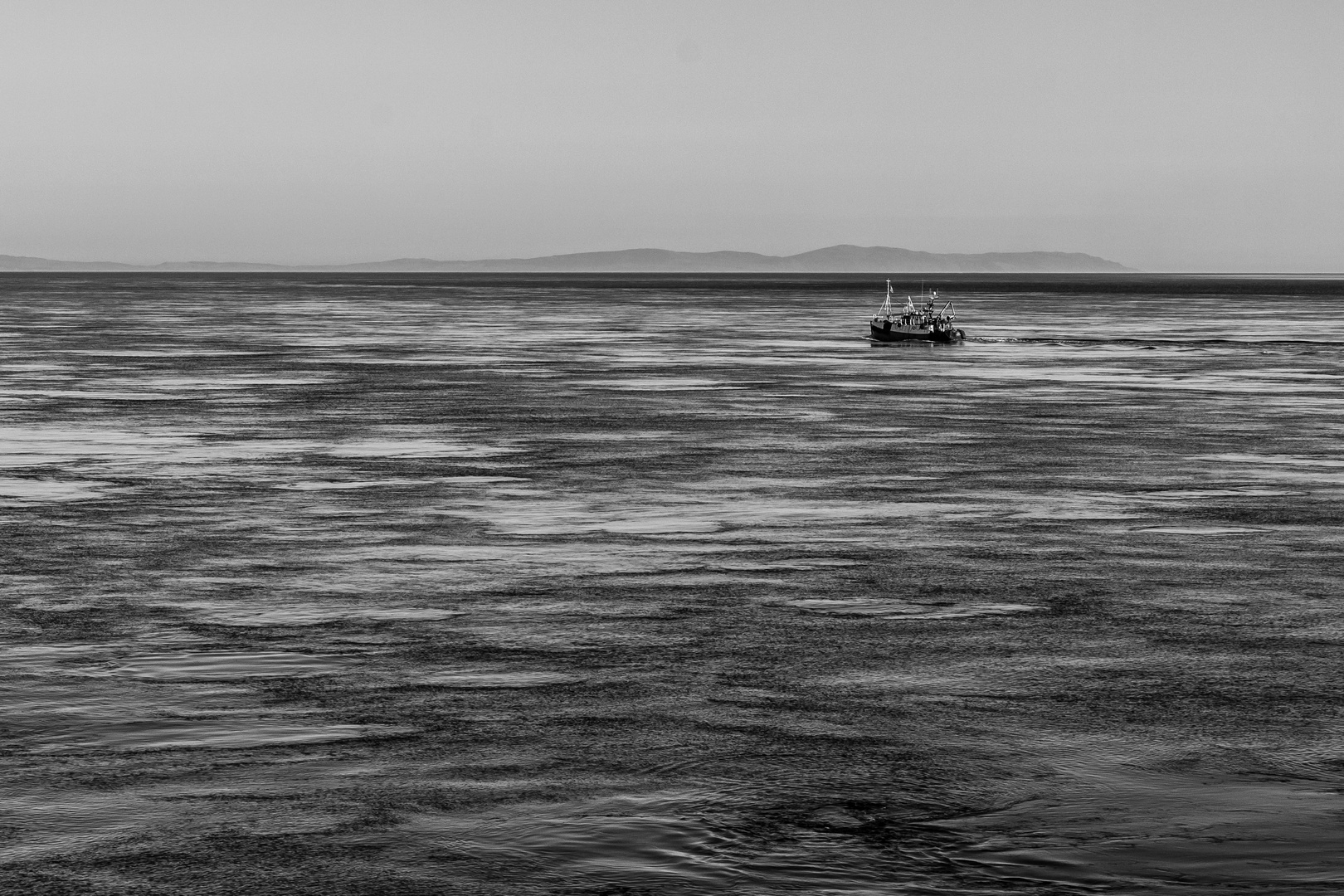 Fischerboot vor der schottischen Küste