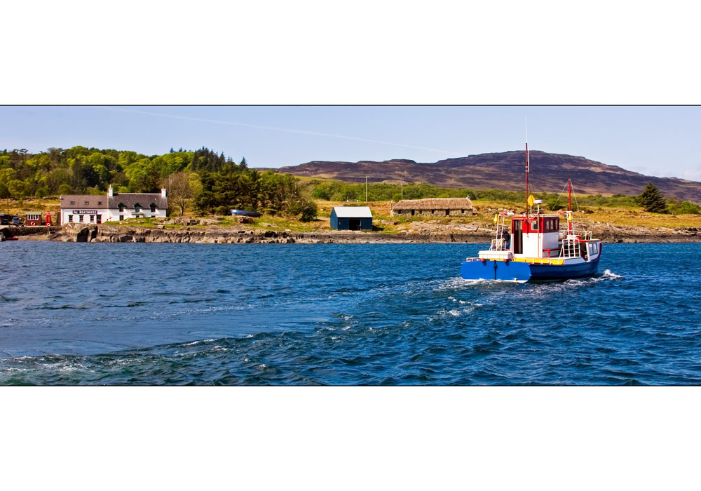 Fischerboot vor Mull