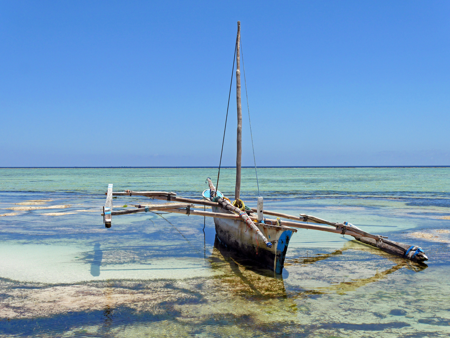 Fischerboot Zanzibar 2016