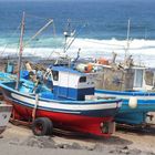 Fischerboote am Hafen von La Santa - Lanzarote