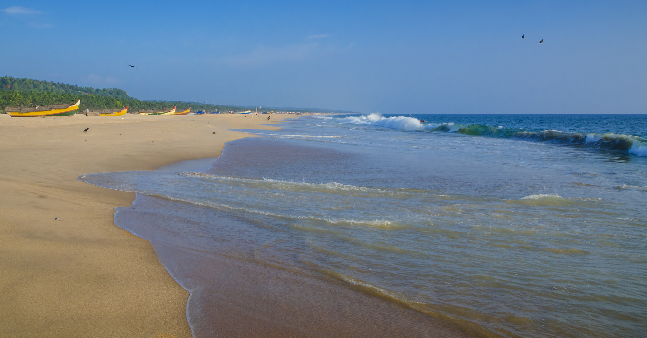 Fischerboote am Meer