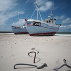 Fischerboote am Strand