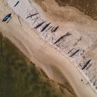 Fischerboote am Strand