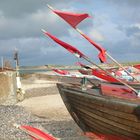 Fischerboote am Strand