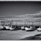 Fischerboote am Strand