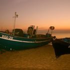 Fischerboote am Strand