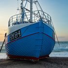 Fischerboote am Strand