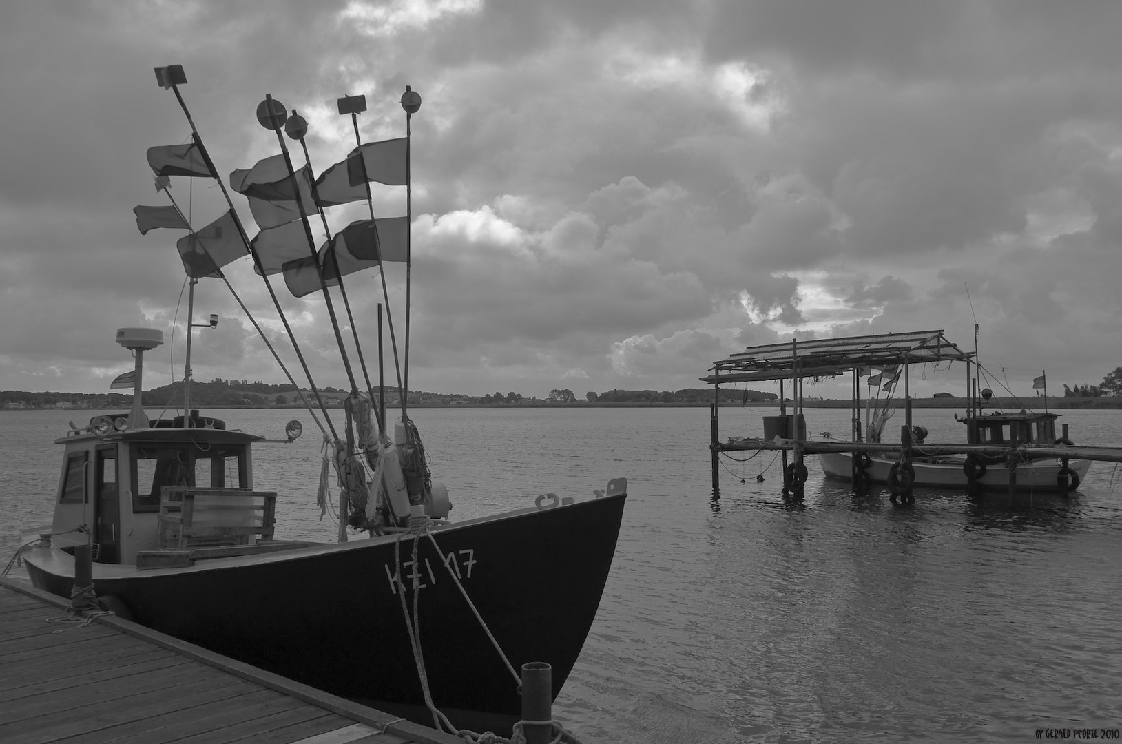 Fischerboote am Zicker See