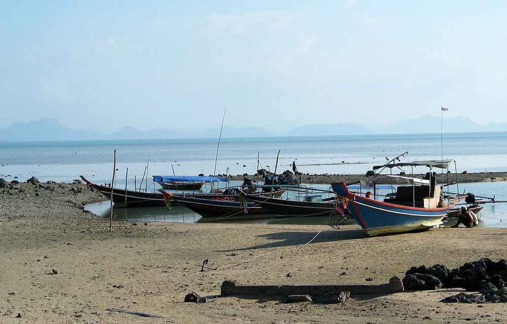 Fischerboote auf Koh Samui