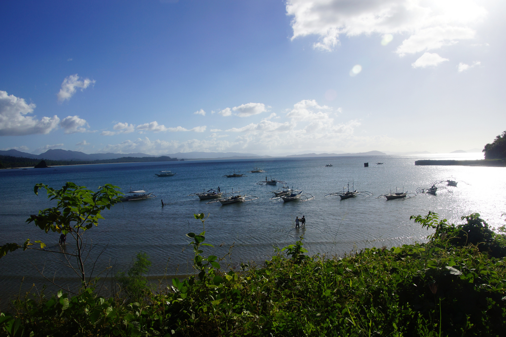 Fischerboote auf Palawan