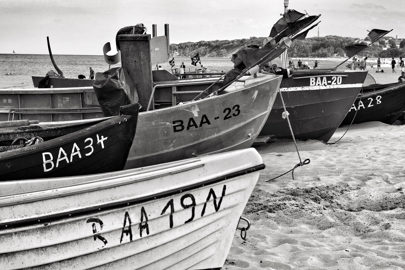 Fischerboote auf Rügen