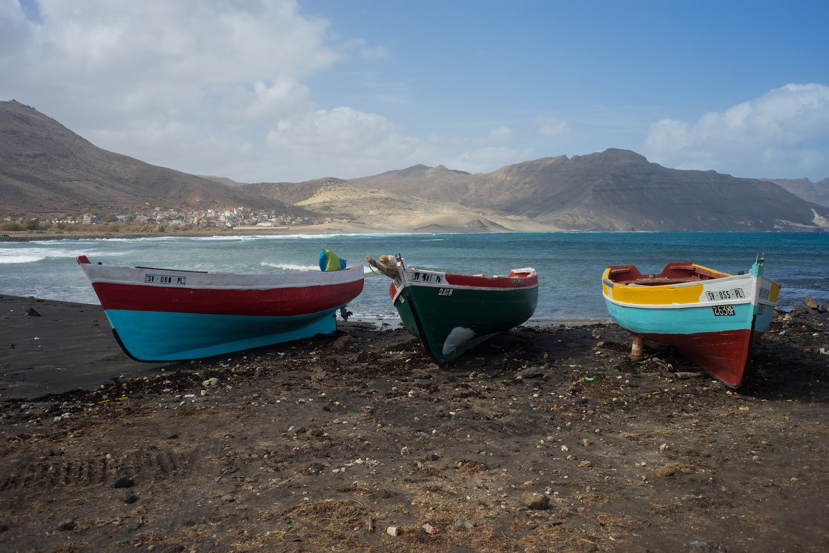 Fischerboote auf São Vicente