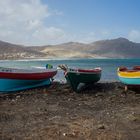 Fischerboote auf São Vicente