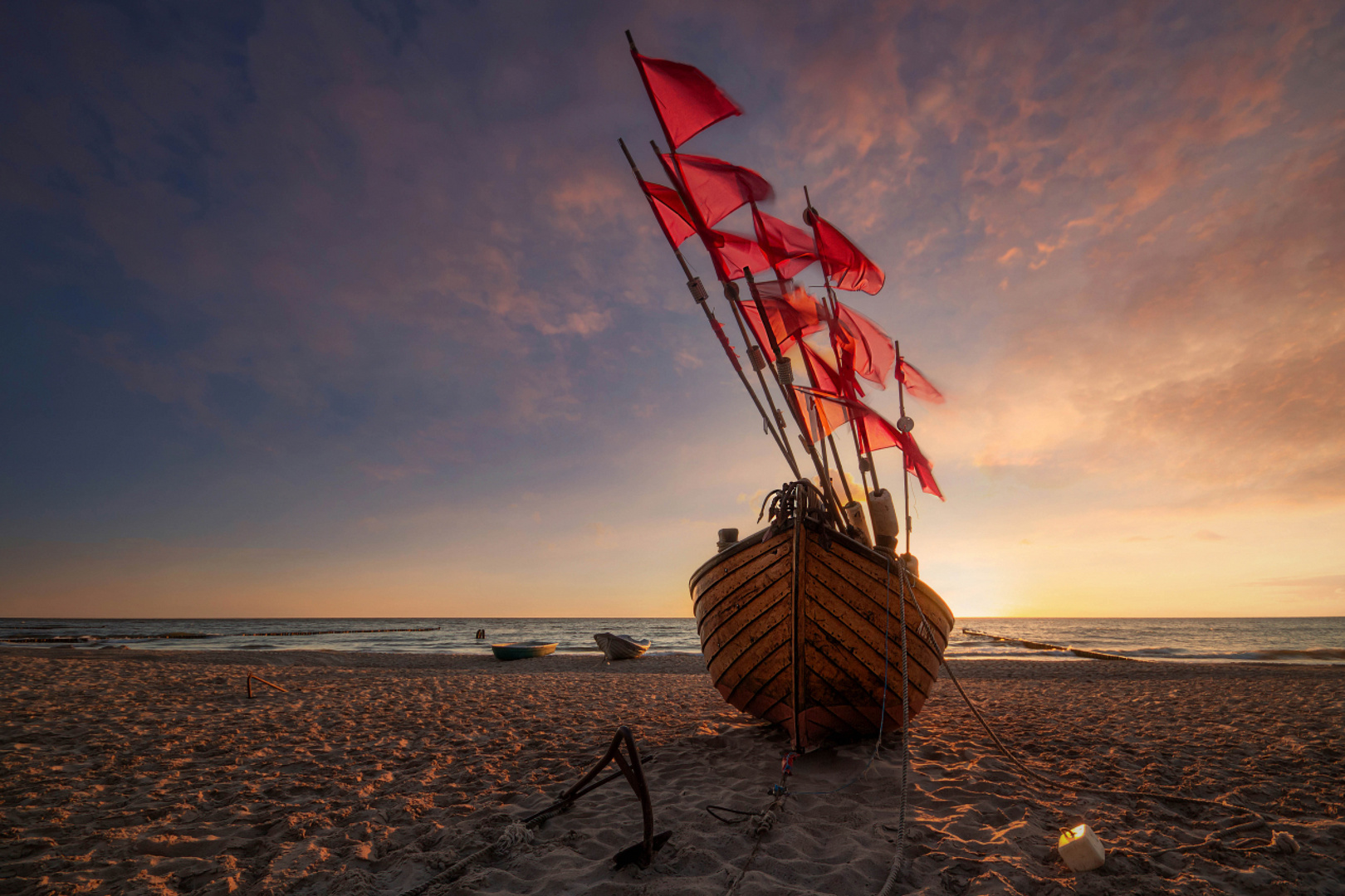 Fischerboote auf Usedom