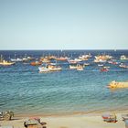 Fischerboote bei Sagres Algarve Portugal