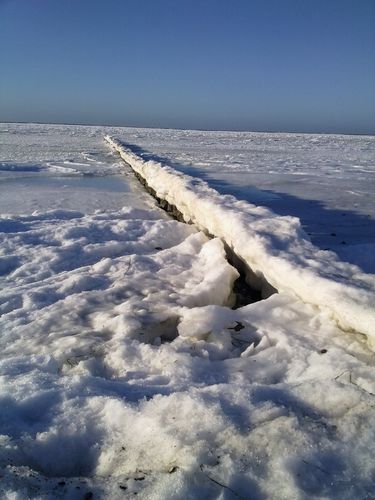 Fischerboote haben Winterruhe