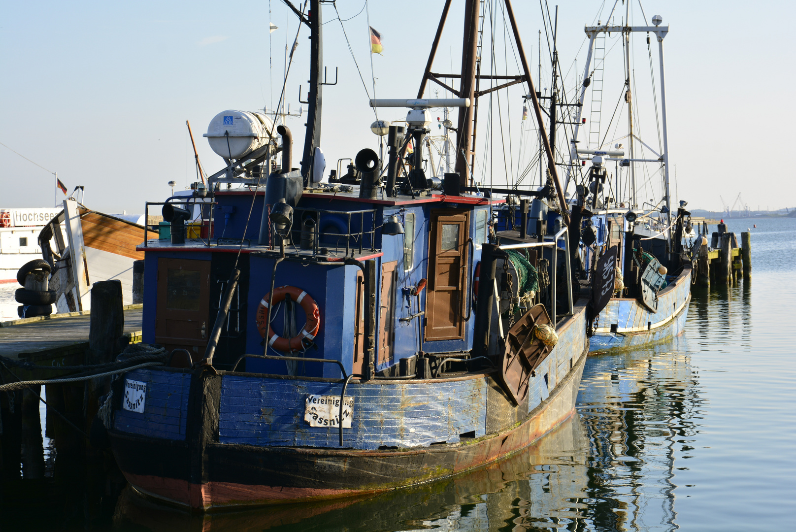 Fischerboote Hafen Sassnitz