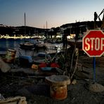 Fischerboote Hafen Stop Patmos p30-59-col +4Fotos